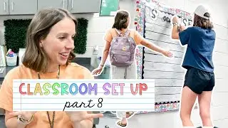 CLASSROOM SET UP 2024 | pt  8 final touches, small group table is back!