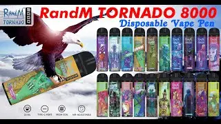 RANDM TORNADO 8000 PUFFS Disposable Vape