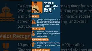 CISF | 25th Nov 2025