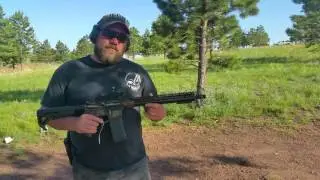 Custom built Spikes Crusader AR-15.