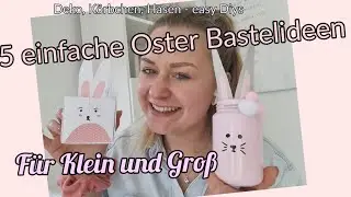 Oster Bastelideen f&uuml;r Kinder und Erwachsene super einfach aus Tonpapier - DIY