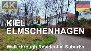 KIEL, Germany 🇩🇪 in 4K | 2026 | Walk from City Border to Suburbs