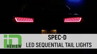 Spec-D LED Sequential Taillights for 16-18 Camaro Review