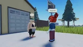 playing roblox HUG GAMES