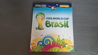 Panini fifa world cup 2014 full stickeralbum!