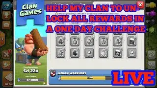 #LETS PLAY CHALLENGE CHALLENGE#HELP MY CLAN TO UNLOCK ALL REWARDS#COC