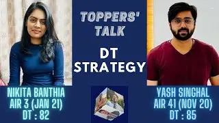 How to score 80+ in Direct Tax - CA Final | Toppers' Talk | CA Final DT Strategy