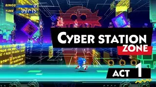 Cyber Station Zone Act 1 - Sonic Superstars [no damage]