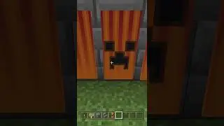 This is How You Make the Pumpkin Face Banner #minecraft #shorts