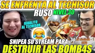 🤣KGUE DE RISA!🤣 TEKA SE ENFRENTA AL TECHISOR RUSO!,  SNIPEA SU STREAM PARA DESTRUIR SUS MINAS