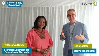 Words of Musonda Mumba (SG Ramsar Wetlands) on MedWet's role in advancing the Convention objectives
