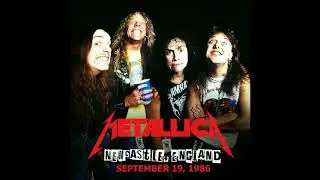 Metallica - Cliff Burton at Newcastle, England 09-19-86