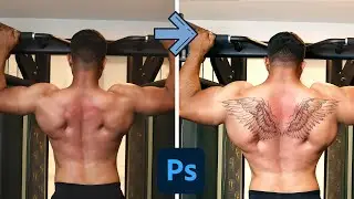 How to change body shape in Photoshop App - best video tutorial