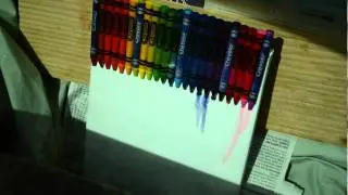 Crayon Melting Time Lapse