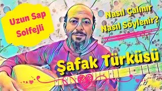 Uzun Sap 67.Ders-Şafak Türküsü-Ahmet Kaya/Notalar+Solfej+Anlatım+Çalma, Söyleme/Saz Dersi.