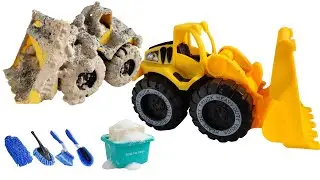 Cleaning that Wheel loader makes you clean ASMR #cleaning #cleantoys #asmrvideo #loader