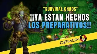 Mi LORD ARCHIMONDE!!!! | Warcraft 3 Survival Chaos (DEMON)