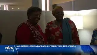 Namibia, Sierra Leone pledge ttronger historic ties - nbc