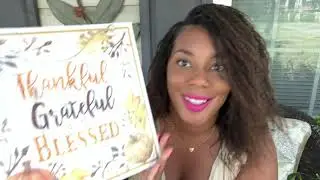 Dollar Tree Haul Fall / Winter Decor 2020 Shopping On A Budget/Beautee In The Garden New Fall Finds