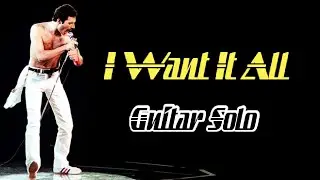Queen - I Want It All (Solo Backing Track)
