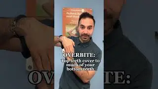 Overbite vs Overjet #shorts