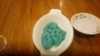 Adding water into slime (learn with AFAF)