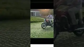 Dhoni riding bike | dhoni |