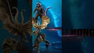OG Titans (Godzilla, Kong & Ghidorah) vs Godzilla X Kong: The New Empire 🆚🔥