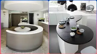 Modern Island Kitchen Designs 2022 □ Kitchen Curved Designs □ Kitchen Island With Seating
