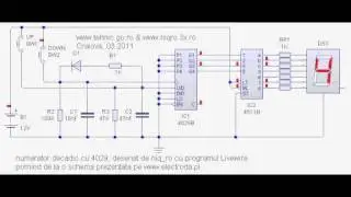 numarator cu CMOS 4029