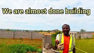 We are getting to the end Building my perimeter wall in my village 