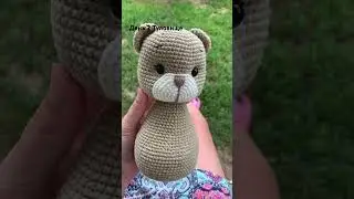 Вяжу своего мишку 🥰 #вязаныеигрушки #игрушкиназаказ #knitting #crochet #amigurumi #вязание
