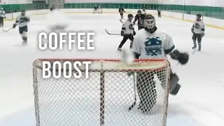 Caffeine before a game? Toe ties loose? Yup...