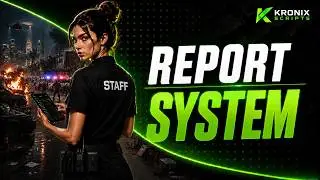 📝 The Most Advanced Report Script for FiveM in 2026 (Full Showcase)