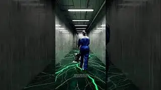 Neonowa Podłoga Świecąca w Ciemności
