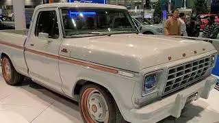 F-100 ELUMINATOR EV CONCEPT 1978 F100 ALL ELECTRIC TRUCK WALKAROUND OVERVIEW 2022 CHICAGO AUTO SHOW