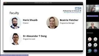Applicant Webinar: NHS Fellowship in Clinical AI Cohort 4