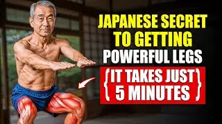 How the Japanese Regain Leg Strength At Home! (After 50)