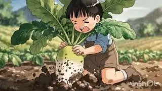 Morning Harvest in a Quiet Japanese Village 🌿 | Studio Ghibli Watercolor Aesthetic”