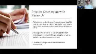 Clinical Innovations in Telehealth: Telehealth and Cognitive Behavioral Therapy for Psychosis (CBTp)