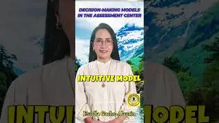 DECISION-MAKING MODELS IN THE ASSESSMENT CENTER #shorts