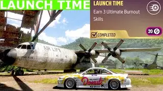 Daily Challenge - LAUNCH TIME | Earn 3 Ultimate Burnout Skills | Formula Drift Donut Media Nissan