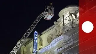 London Apollo theatre roof collapse: investigation begins