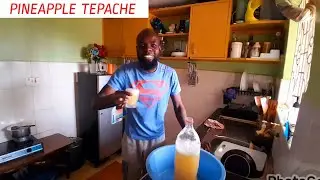 Pineapple Tepache:Easy Fermented Homemade Fizzy Drink You can Make at Home.