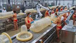 Inside a Modern Condom Factory | From Liquid Latex to Finished Protective Products (Full Process)