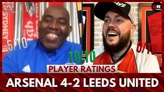Arsenal 4-2 Leeds | Valentine's Player Ratings, We Love Auba! (Feat DT)