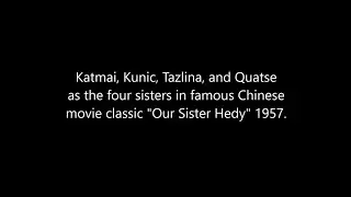 Katmai, Kunic, Tazlina, Quatse sea otter sisters in 
