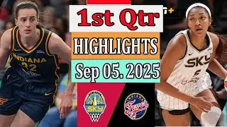 Indiana Fever vs Chicago Sky 1st Qtr Highlights [Sep 05, 2O25]|  Women's Basketball 2025