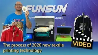The process of 2020 New Technology for Textile printing