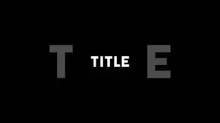 Most 5 Text Animations in After Effects | After Effects Tutorial | Creative Studio #cinematictitle